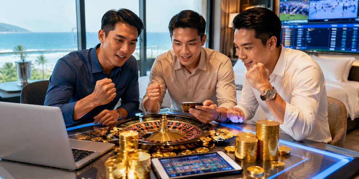 ma1 Phòng slot và bàn live trong một giao diện